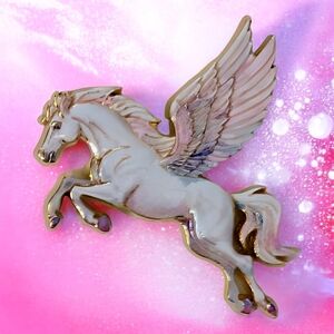 Elegant Pegasus Enamel Pin